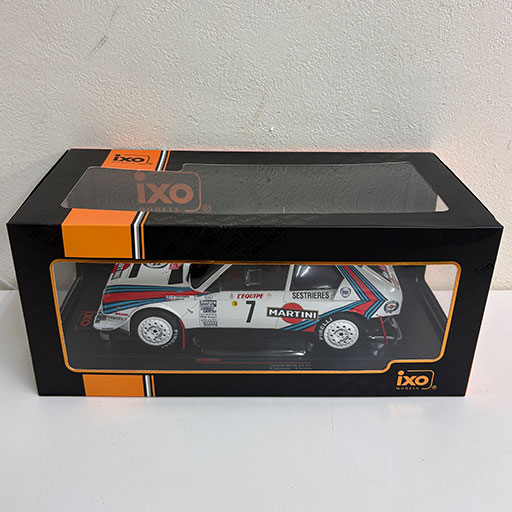 イクソ IXO MODELS製 ランチア デルタ S4 1986年サンレモラリー仕様 ダイキャストモデル