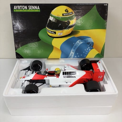 LANG MINIATUREN GMBH アイルトン・セナ 1988年 McLaren MP4/4 1/12 ミニカー